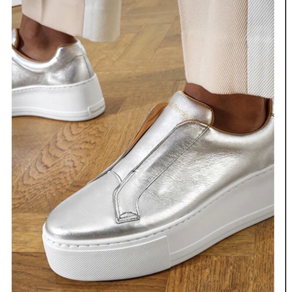 Russel & Bromley, 40, Silver Park Up Laceless Flatform Trainer